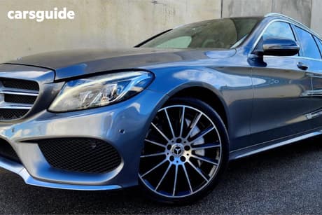 Silver 2017 Mercedes-Benz C250 Wagon D