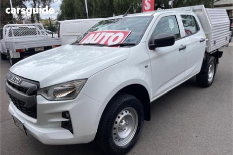 White 2020 Isuzu D-MAX Crew Cab Chassis Sx (4X2)
