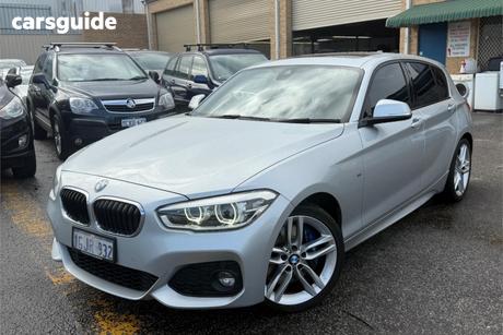 Silver 2017 BMW 125I Hatchback M Sport