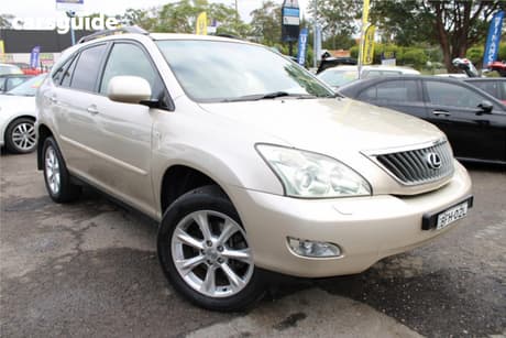 Gold 2007 Lexus RX350 Wagon Sports Luxury