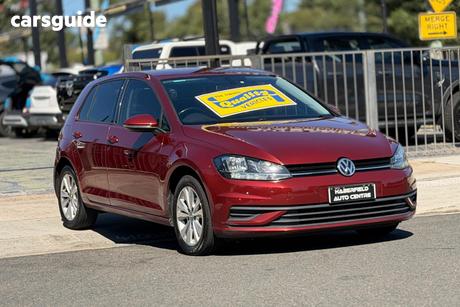Red 2019 Volkswagen Golf Hatchback 110 Tsi Trendline