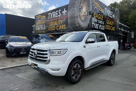 White 2022 GWM UTE Dual Cab Utility Cannon-X (4X4)