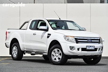 White 2013 Ford Ranger Super Cab Utility Xlt 3.2 (4X4)