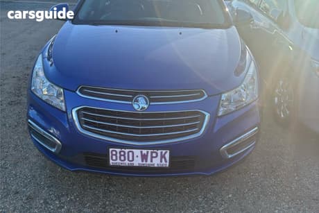 Blue 2016 Holden Cruze Sedan Z-Series