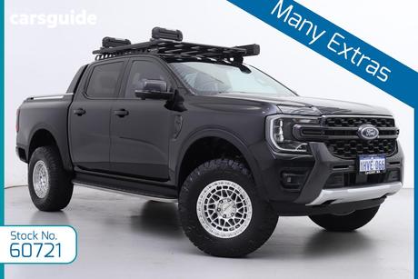Black 2023 Ford Ranger Double Cab Pick Up Wildtrak 2.0 (4X4)