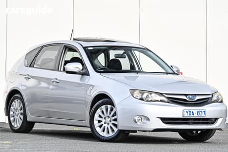 Silver 2010 Subaru Impreza Hatchback Rx (Awd)