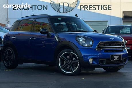 Blue 2015 Mini Countryman Wagon Cooper S