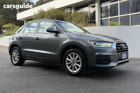 Grey 2016 Audi Q3 Wagon 2.0 Tdi Sport Quattro (135Kw)