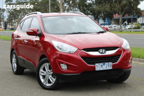 Red 2010 Hyundai IX35 Wagon Elite (Awd)