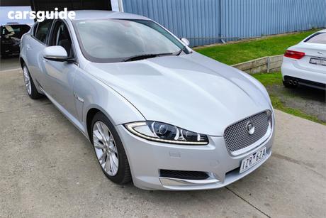 Silver 2012 Jaguar XF Sedan 2.2D Luxury