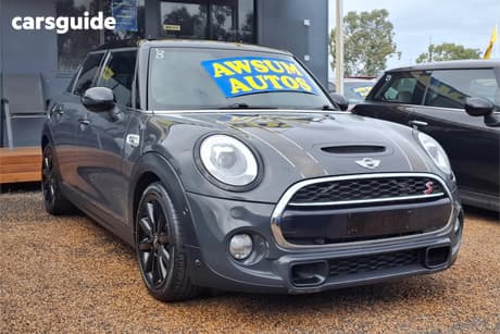 Grey 2017 Mini Cooper Hatchback S 5D Hatch