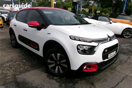White 2023 Citroen C3 Hatchback Shine 1.2 Puretech 82