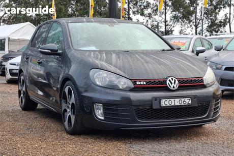 Grey 2012 Volkswagen Golf Hatchback Gti