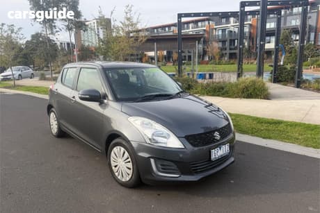 Grey 2015 Suzuki Swift Hatchback Gl
