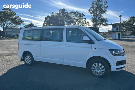 White 2018 Volkswagen Caravelle Wagon Tdi 340 Lwb