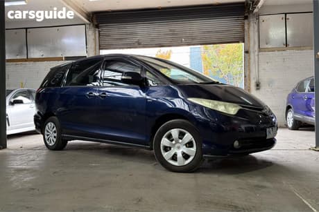 Blue 2006 Toyota Tarago Wagon Gli