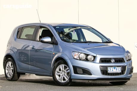 Blue 2012 Holden Barina Hatchback