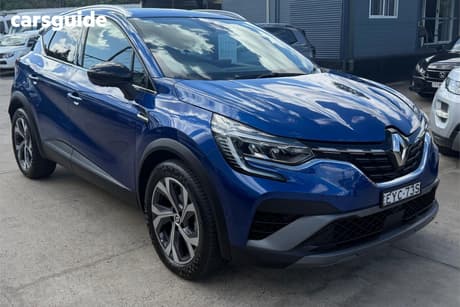 Blue 2023 Renault Captur Wagon R.S. Line