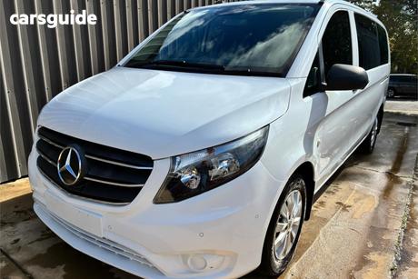 White 2021 Mercedes-Benz Valente Wagon 116 Cdi Mwb Rwd
