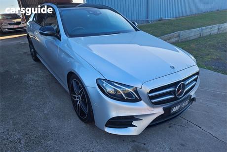 Silver 2017 Mercedes-Benz E220 Sedan D