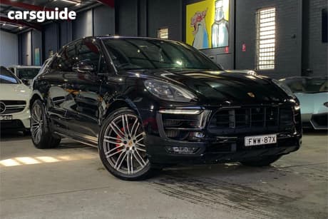 Black 2016 Porsche Macan Wagon Gts
