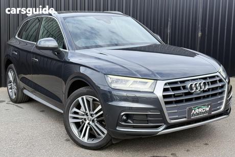 Grey 2018 Audi Q5 Wagon 2.0 Tdi Quattro Sport