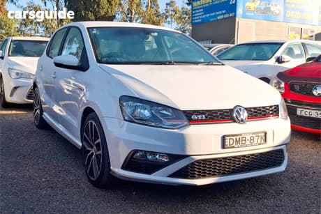 White 2016 Volkswagen Polo Hatchback Gti