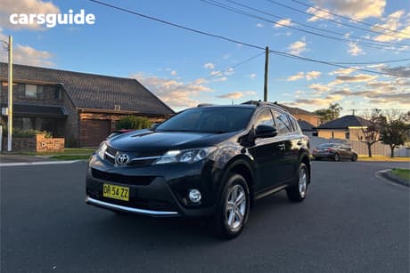 Black 2013 Toyota RAV4 Wagon Gxl (4X4)