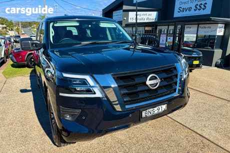 Blue 2024 Nissan Patrol Wagon Ti (4X4)
