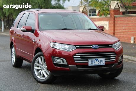Red 2016 Ford Territory Wagon Ts (4X4)