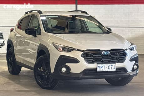 White 2024 Subaru Crosstrek Wagon Awd 2.0L