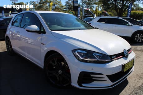White 2018 Volkswagen Golf Hatchback Gti Original