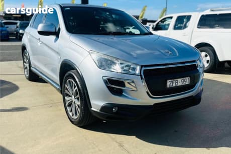 Silver 2012 Peugeot 4008 Wagon Active (4X2)