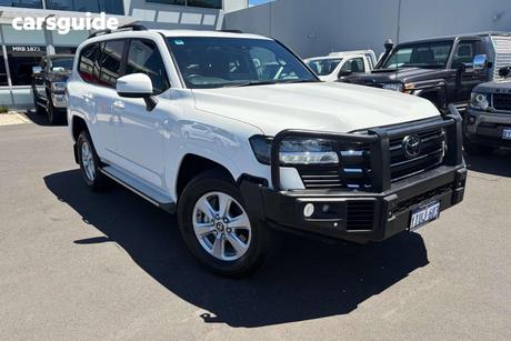White 2024 Toyota Landcruiser Wagon Lc300 Gxl (4X4)