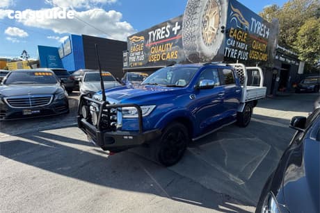 Blue 2022 GWM UTE Dual Cab Utility Cannon-X (4X4)