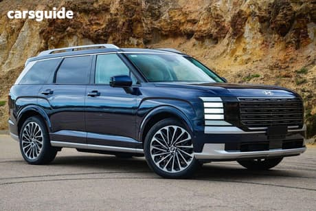 Blue 2026 Hyundai Palisade Wagon Calligraphy (8 Seat) Hev