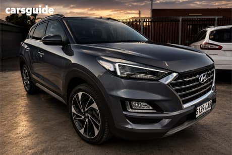 Grey 2019 Hyundai Tucson Wagon Highlander Crdi (Awd)