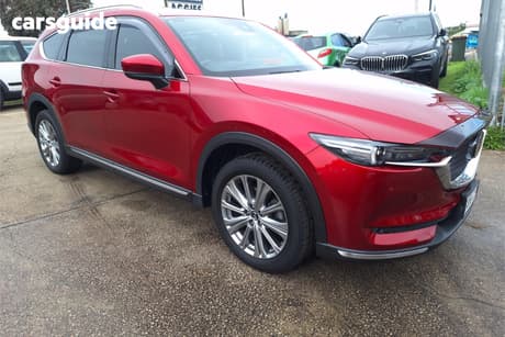 Red 2021 Mazda CX-8 Wagon Asaki (Awd) 100Th Anniversary