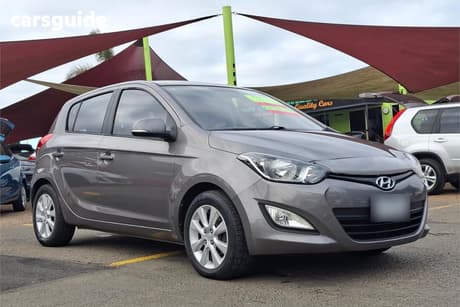 Grey 2012 Hyundai I20 Hatchback Elite
