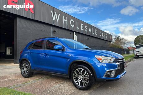 Blue 2018 Mitsubishi ASX Wagon Ls (2Wd)