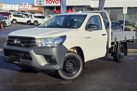 White 2022 Toyota Hilux Cab Chassis Workmate (4X2)