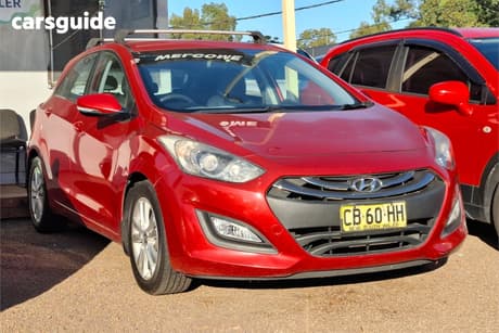 Red 2014 Hyundai I30 Hatchback Elite