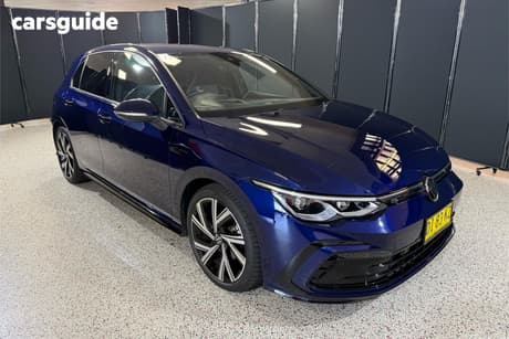 Blue 2023 Volkswagen Golf Hatchback 110Tsi R-Line