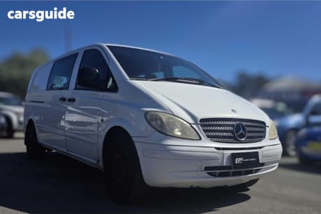 White 2006 Mercedes-Benz Vito Van 109Cdi Extra Long