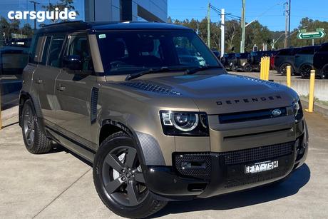 Brown 2022 Land Rover Defender Wagon 110 P400 X-Dynamic Hse (294Kw)