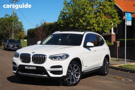 White 2018 BMW X3 Wagon Xdrive 30D