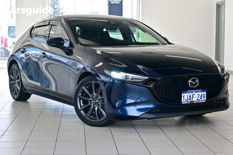 Blue 2020 Mazda 3 Hatchback G25 Gt