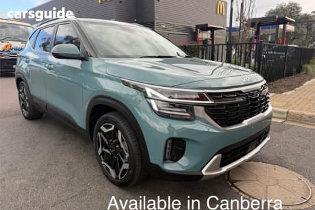Blue 2024 Kia Seltos Wagon Gt-Line (Fwd) (Two-Tone)