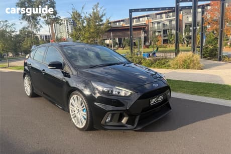 Black 2017 Ford Focus Hatchback Rs