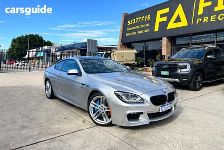 Silver 2013 BMW 650I Coupe 50I